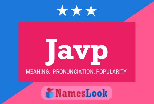 Javp Name Poster