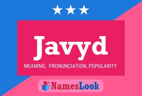 Javyd Name Poster