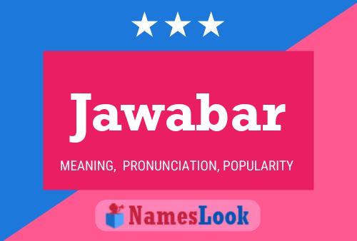 Jawabar Name Poster