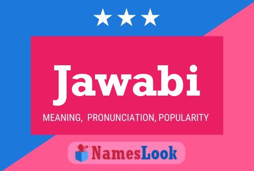 Jawabi Name Poster