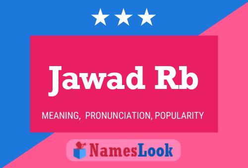 Jawad Rb Name Poster