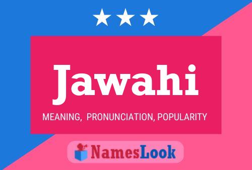 Jawahi Name Poster