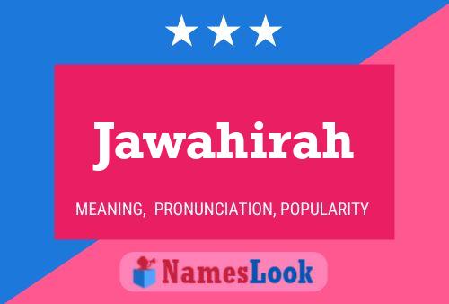 Jawahirah Name Poster