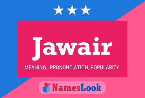 Jawair Name Poster