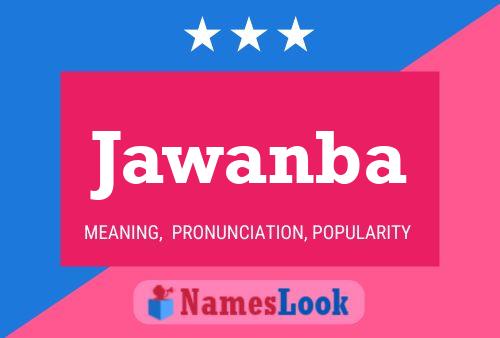 Jawanba Name Poster