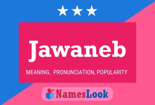 Jawaneb Name Poster