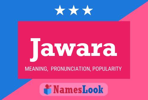 Jawara Name Poster