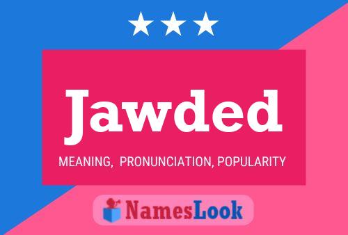 Jawded Name Poster