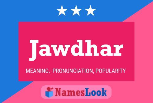 Jawdhar Name Poster