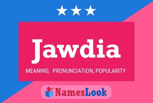 Jawdia Name Poster