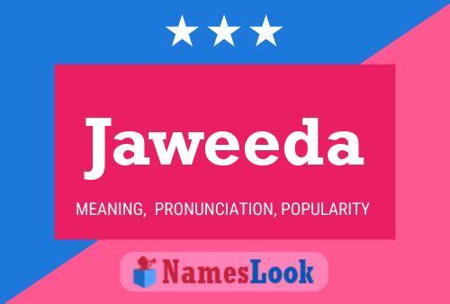 Jaweeda Name Poster