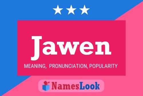 Jawen Name Poster