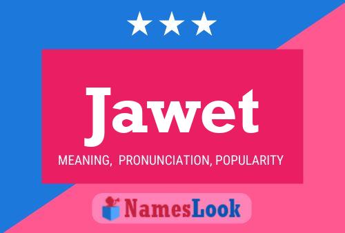 Jawet Name Poster