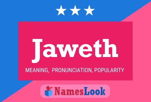 Jaweth Name Poster