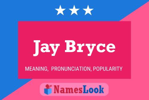 Jay Bryce Name Poster