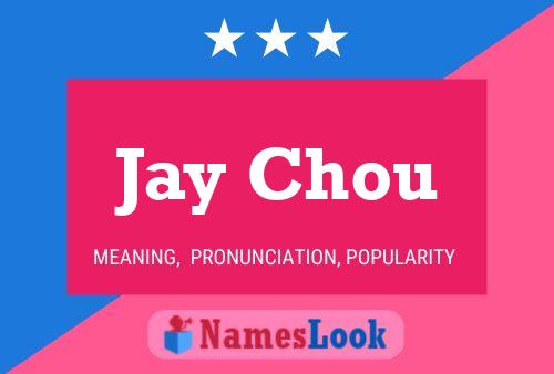 Jay Chou Name Poster