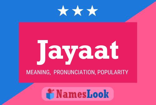 Jayaat Name Poster