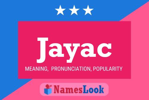 Jayac Name Poster