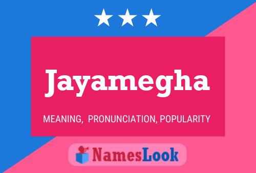 Jayamegha Name Poster