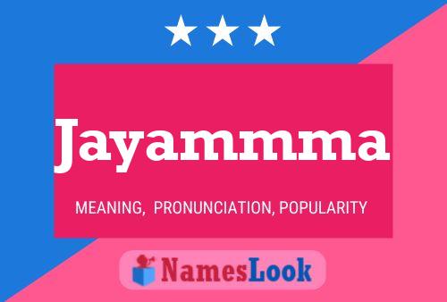 Jayammma Name Poster