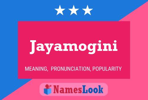 Jayamogini Name Poster