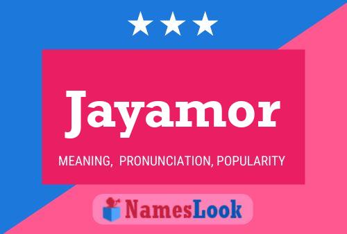 Jayamor Name Poster