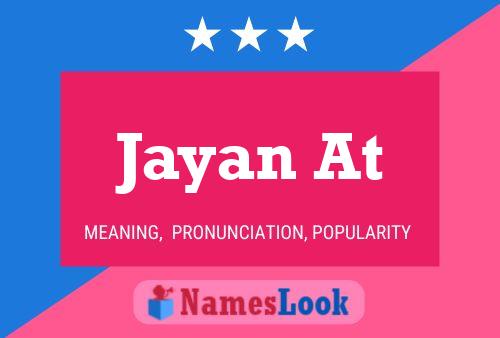 Jayan At Name Poster