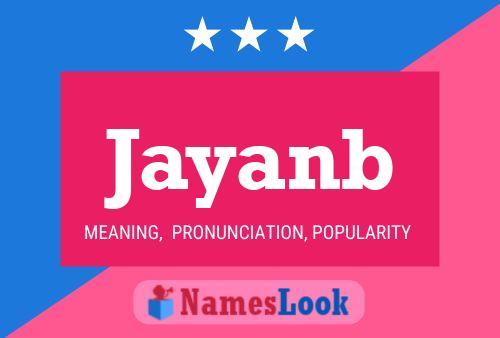 Jayanb Name Poster