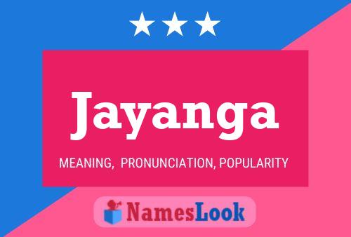 Jayanga Name Poster