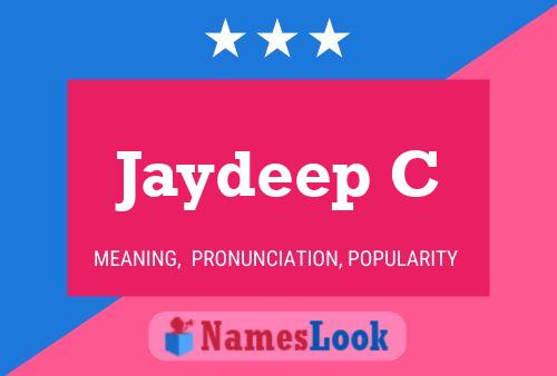 Jaydeep C Name Poster