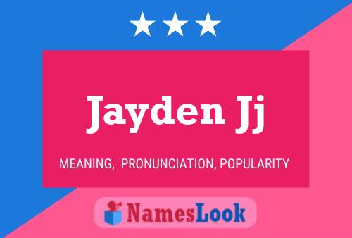 Jayden Jj Name Poster