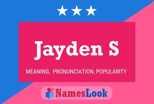 Jayden S Name Poster