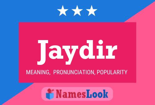 Jaydir Name Poster