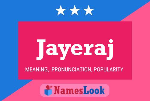 Jayeraj Name Poster