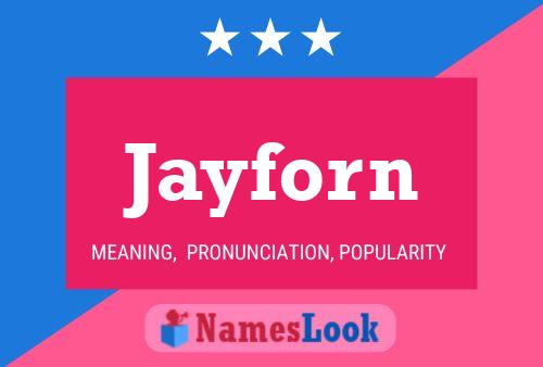 Jayforn Name Poster