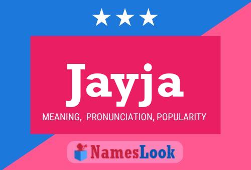 Jayja Name Poster