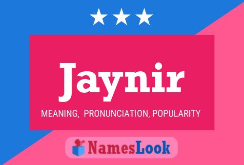 Jaynir Name Poster