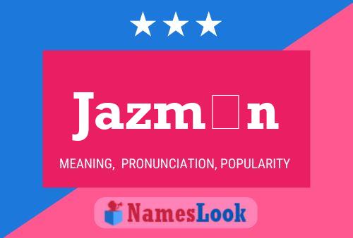 Jazmín Name Poster