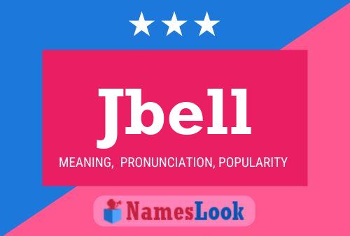 Jbell Name Poster