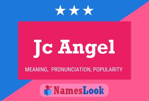 Jc Angel Name Poster