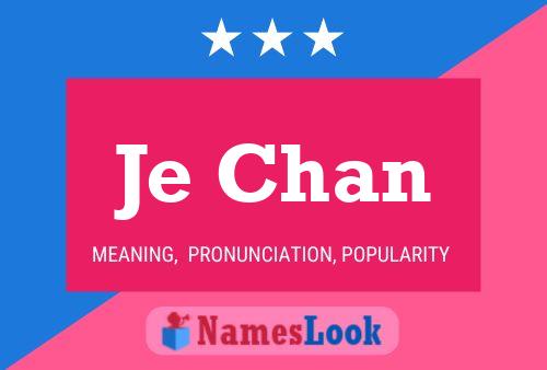 Je Chan Name Poster