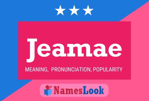 Jeamae Name Poster