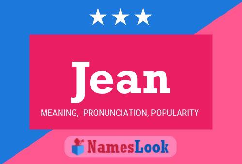 Jean Name Poster