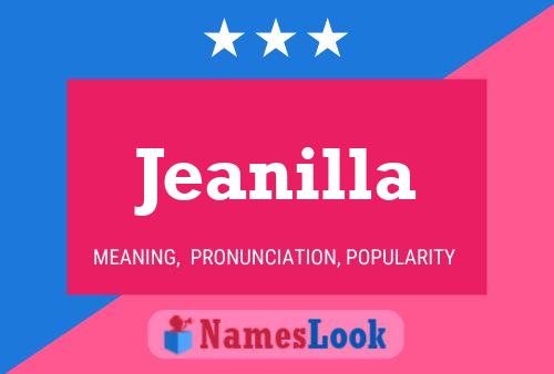 Jeanilla Name Poster