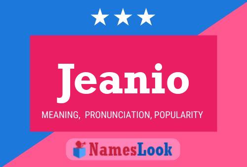 Jeanio Name Poster