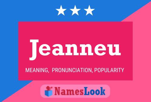 Jeanneu Name Poster