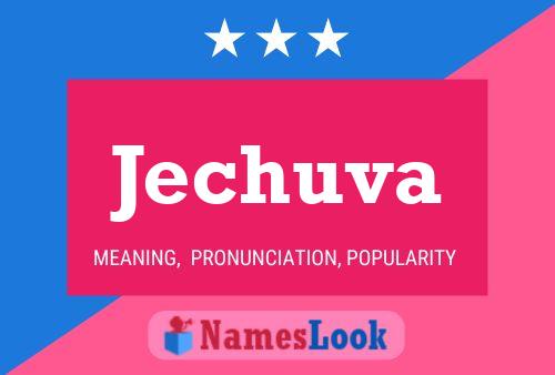 Jechuva Name Poster