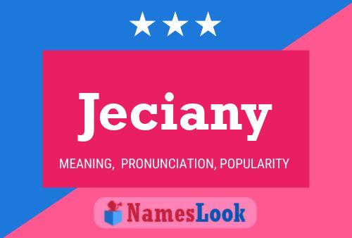 Jeciany Name Poster