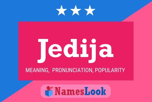 Jedija Name Poster