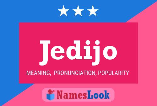 Jedijo Name Poster